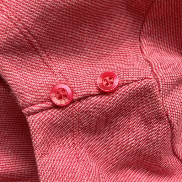 Segments Women’s XL Boatneck Pink/White t-shirt - Picture 2 of 6